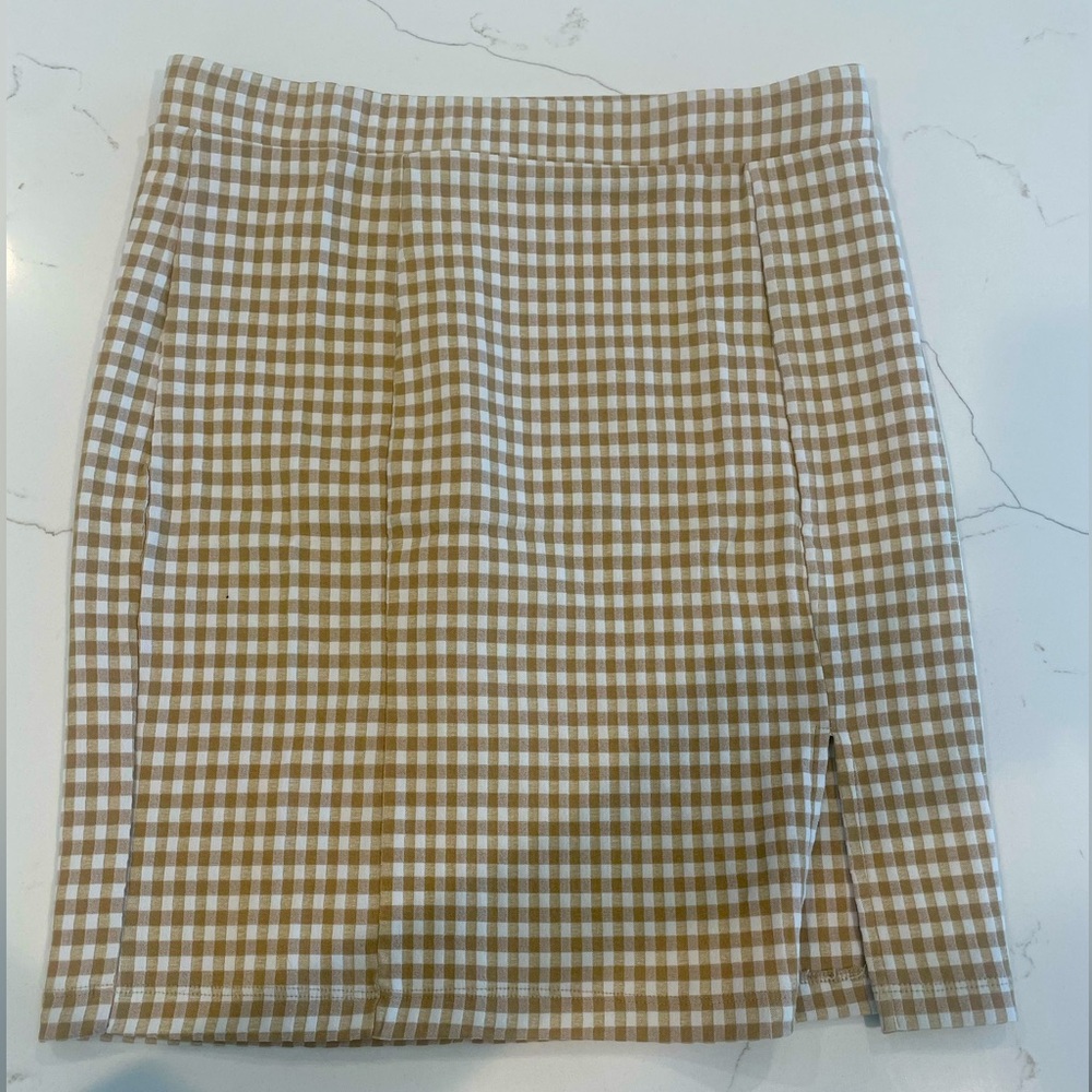 🌻Woman’s checkered pencil skirt